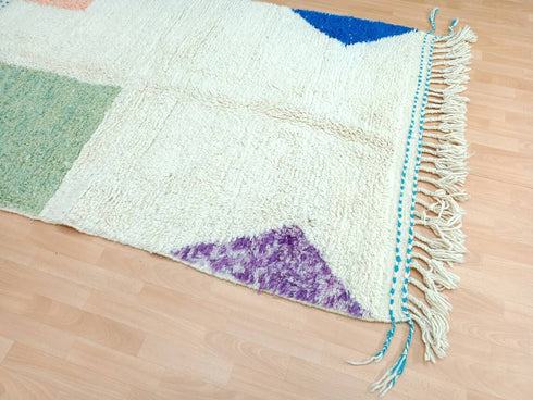 Authentic Beni Ourain Moroccan Rug – Handmade Wool Berber Carpet